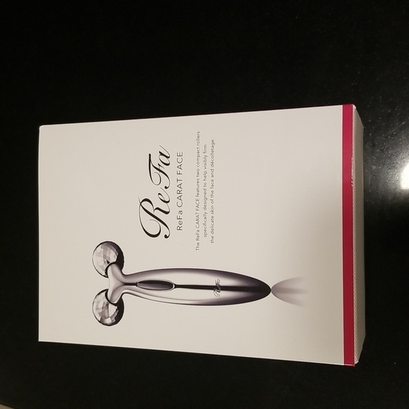 💕REFA💕 ReFa Carat Face New in Box Beauty Face Neck Roller Tool Tighten  Tone - Picture 10 of 17